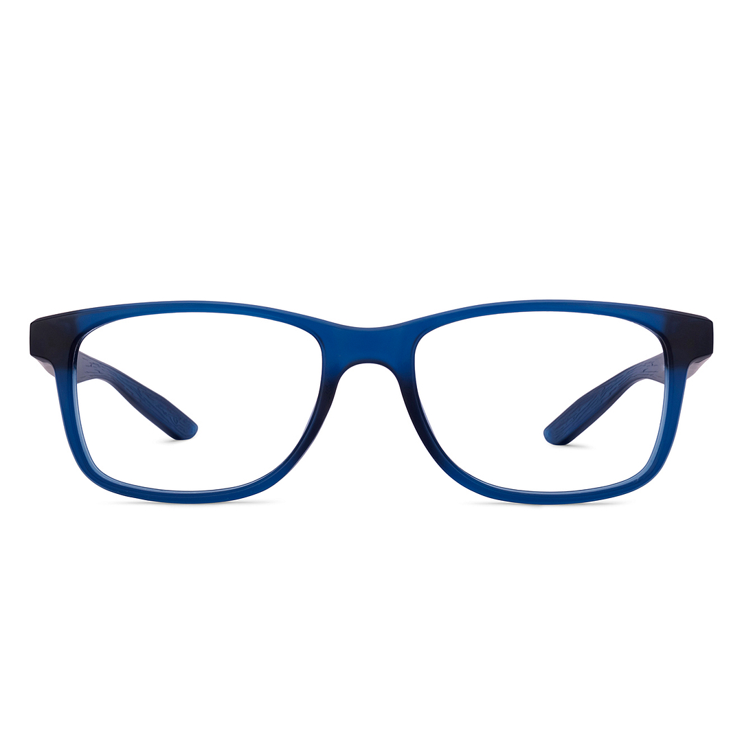 Hooper Online Sky Blue Full Rim Rectangle right side