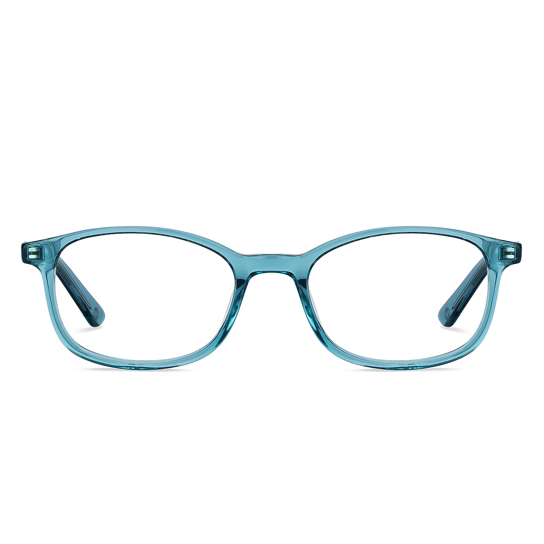 Hooper Online Sky Blue Full Rim Rectangle right side