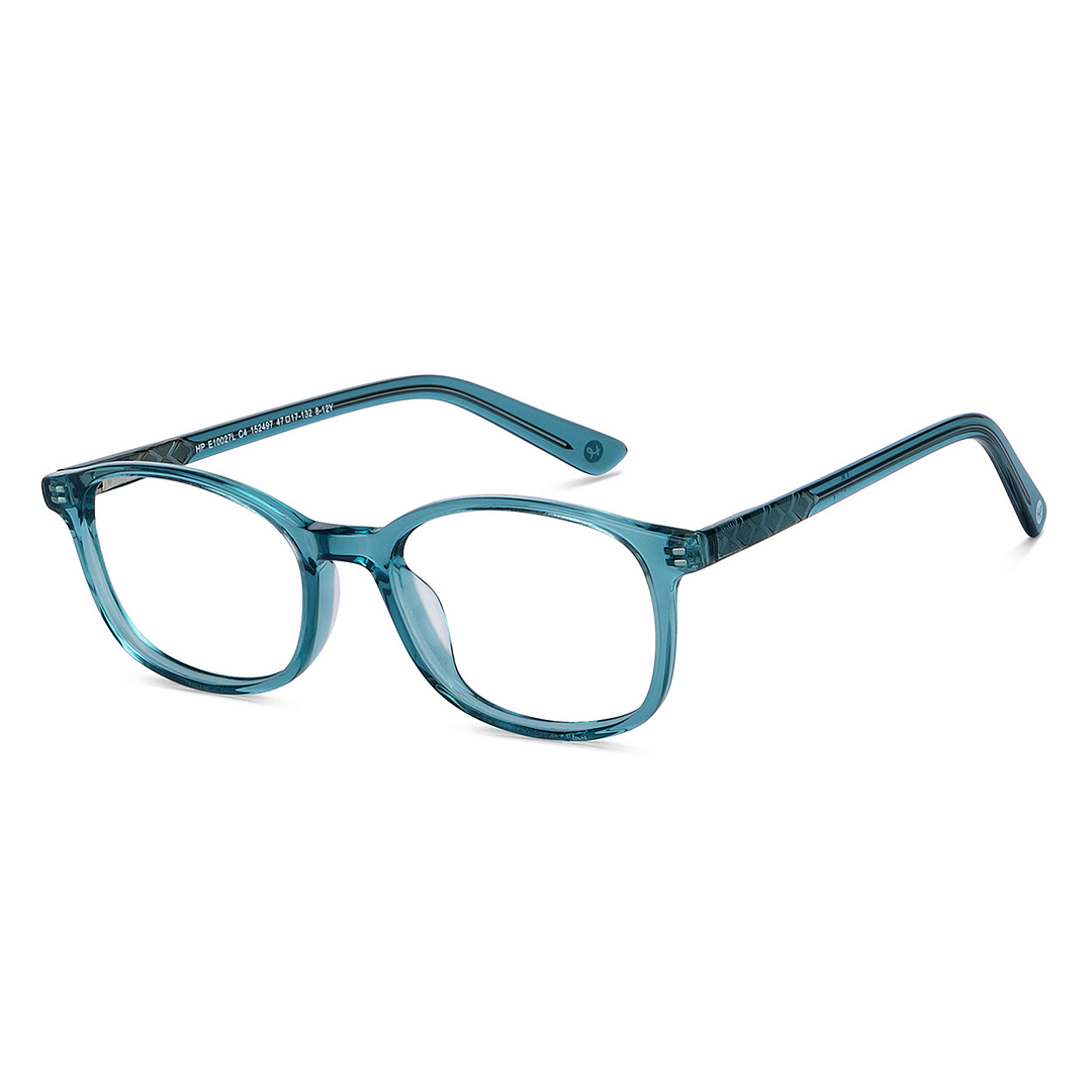 Hooper Online Sky Blue Full Rim Rectangle right side