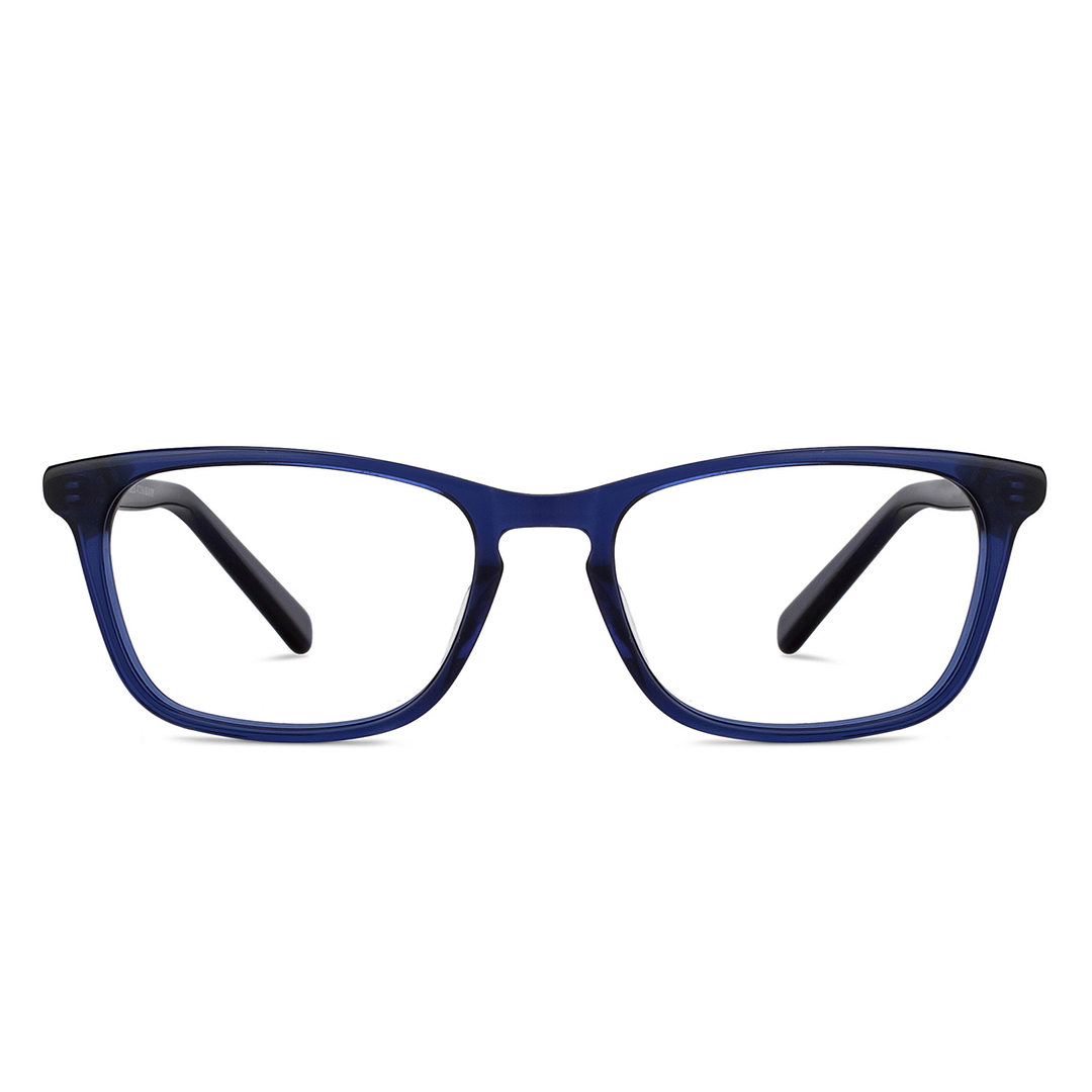 Hooper Online Sky Blue Full Rim Rectangle right side