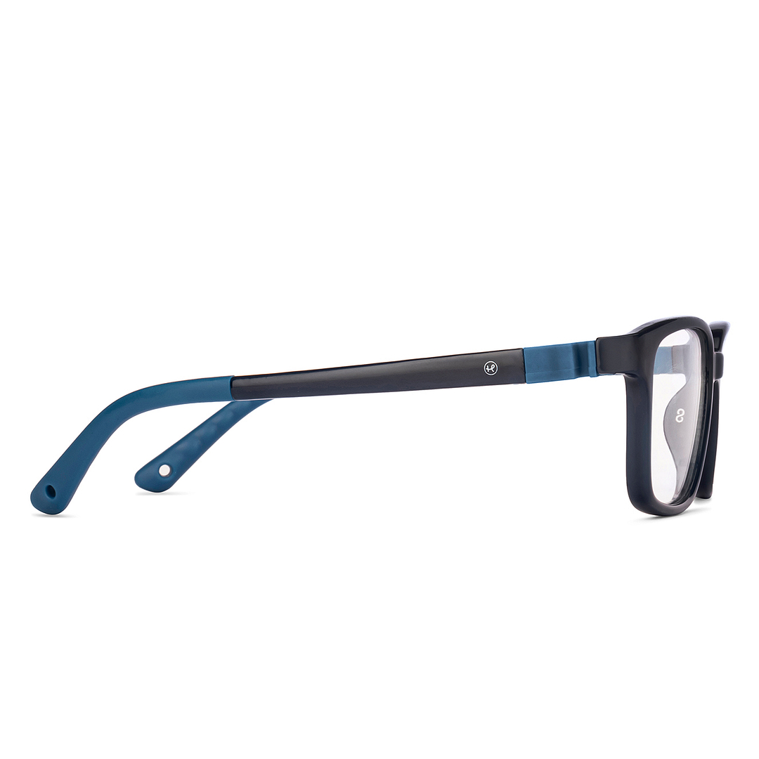 Hooper Online Sky Blue Full Rim Rectangle left side