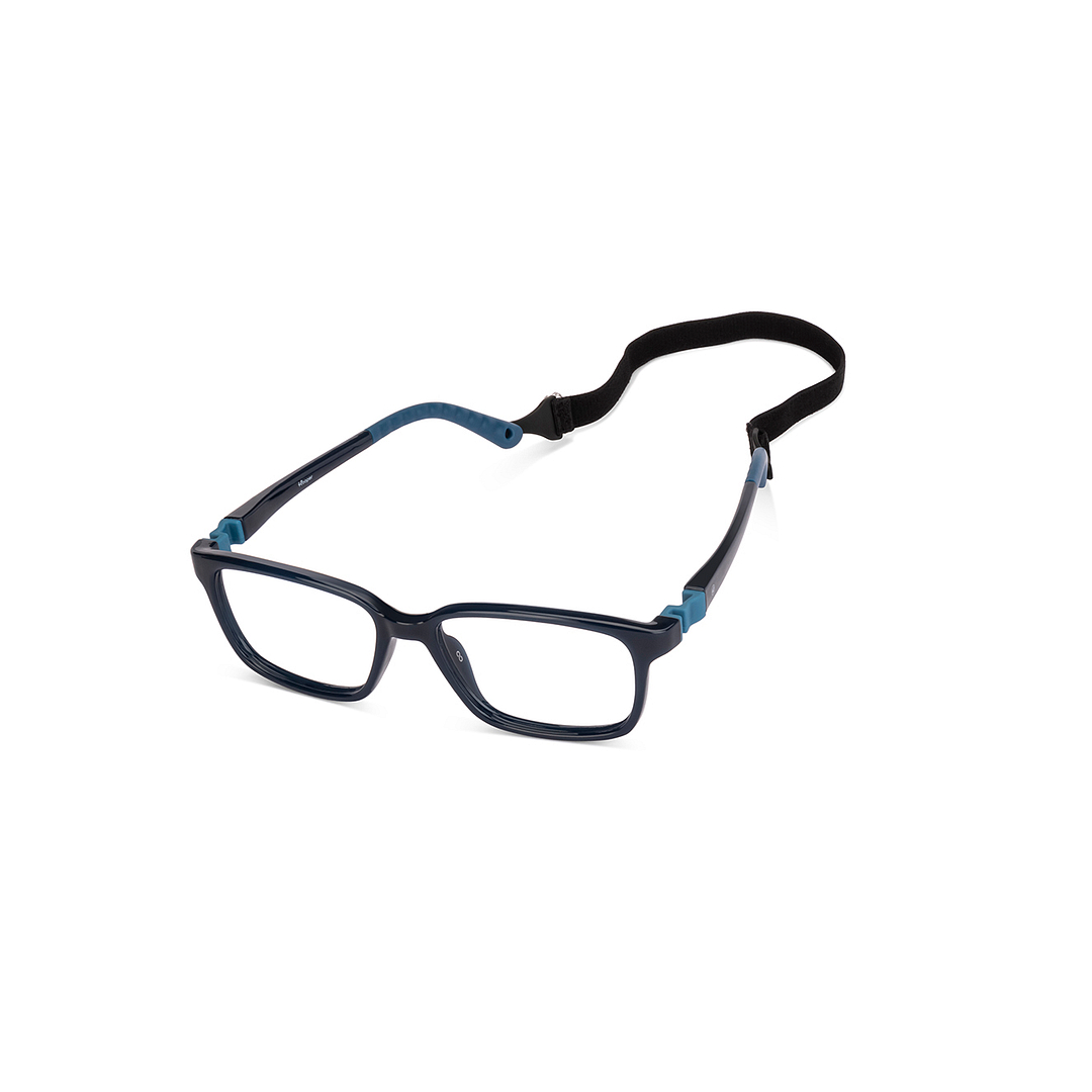 Hooper Online Sky Blue Full Rim Rectangle right side