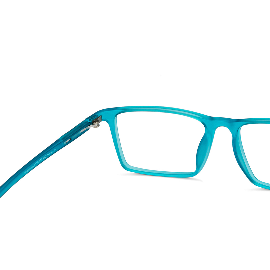 Hooper Online Sky Blue Full Rim Rectangle right side