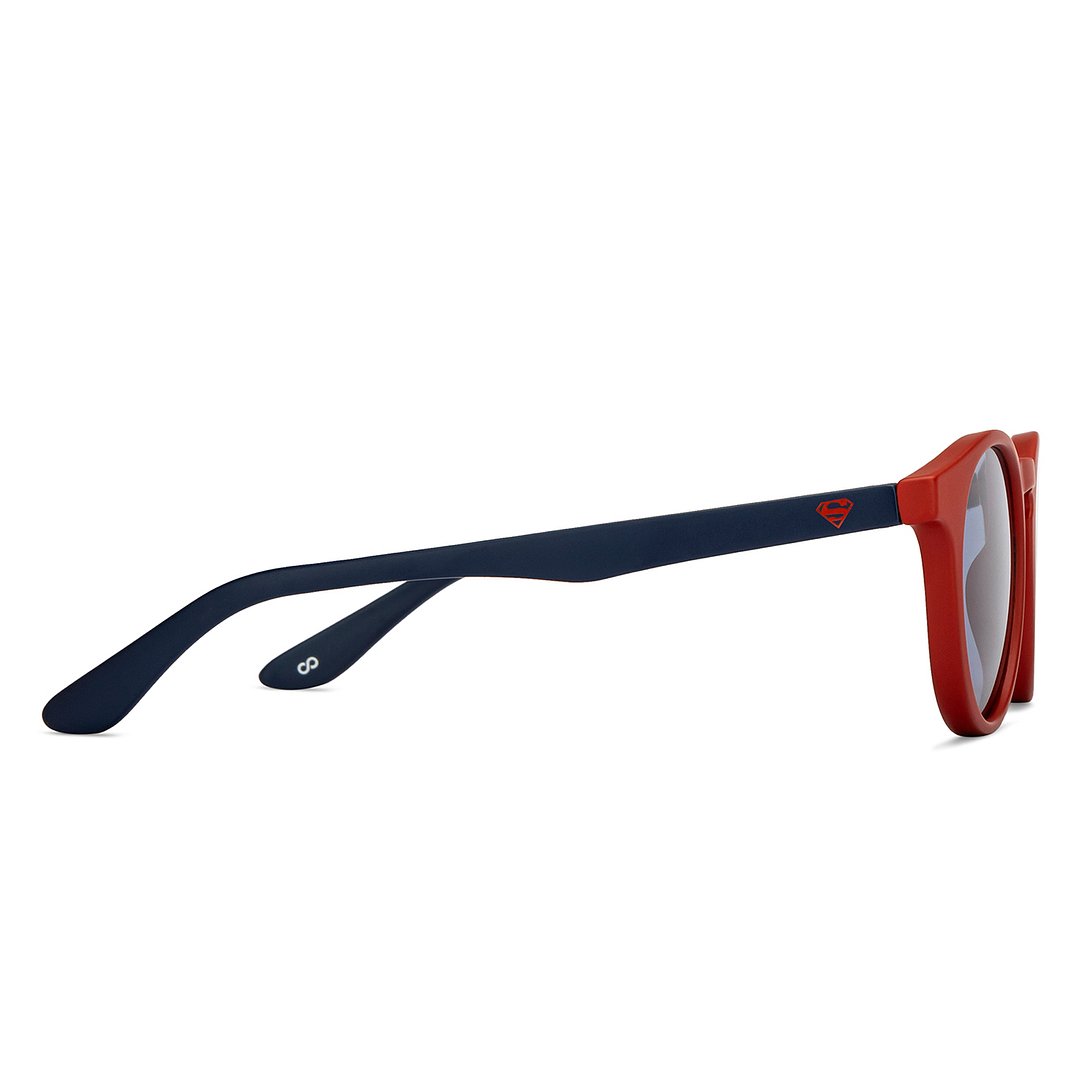 Hooper Red Full Rim Round right side