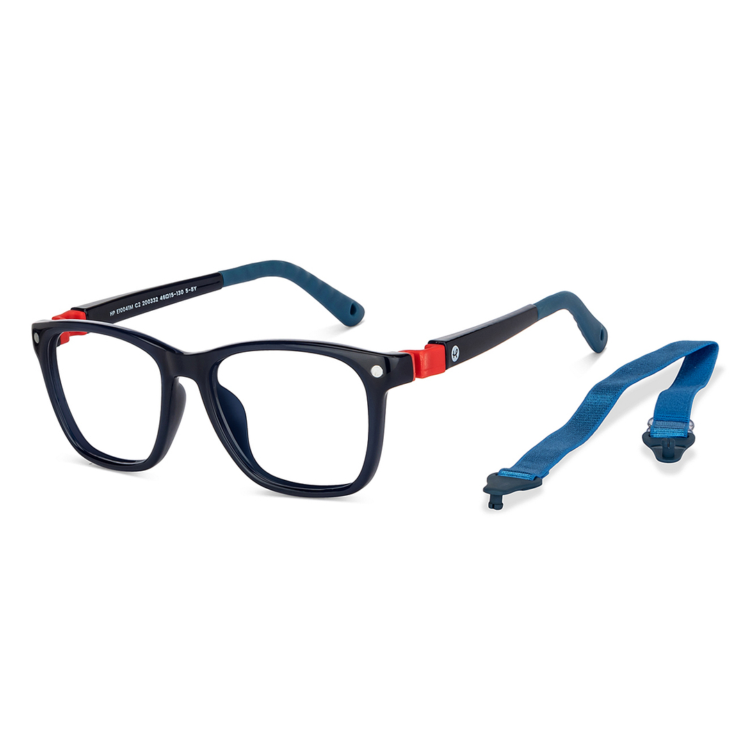 Hooper Online Black Full Rim Rectangle right side