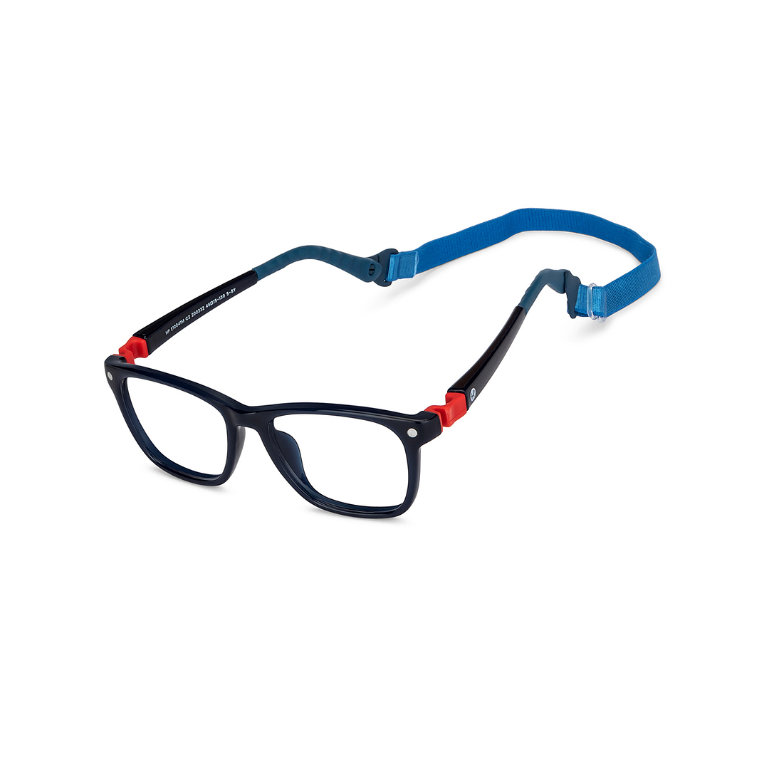 Hooper Online Black Full Rim Rectangle left side