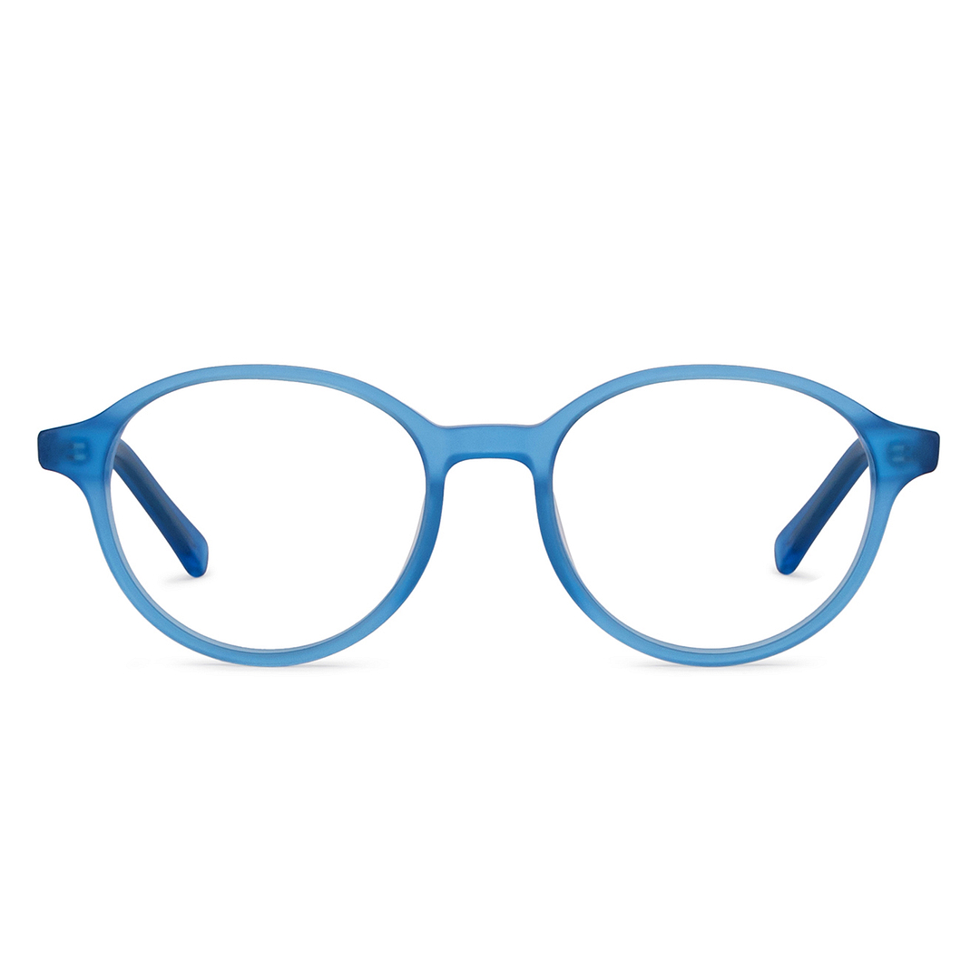 Hooper Online Blue Transparent Full Rim Round right side