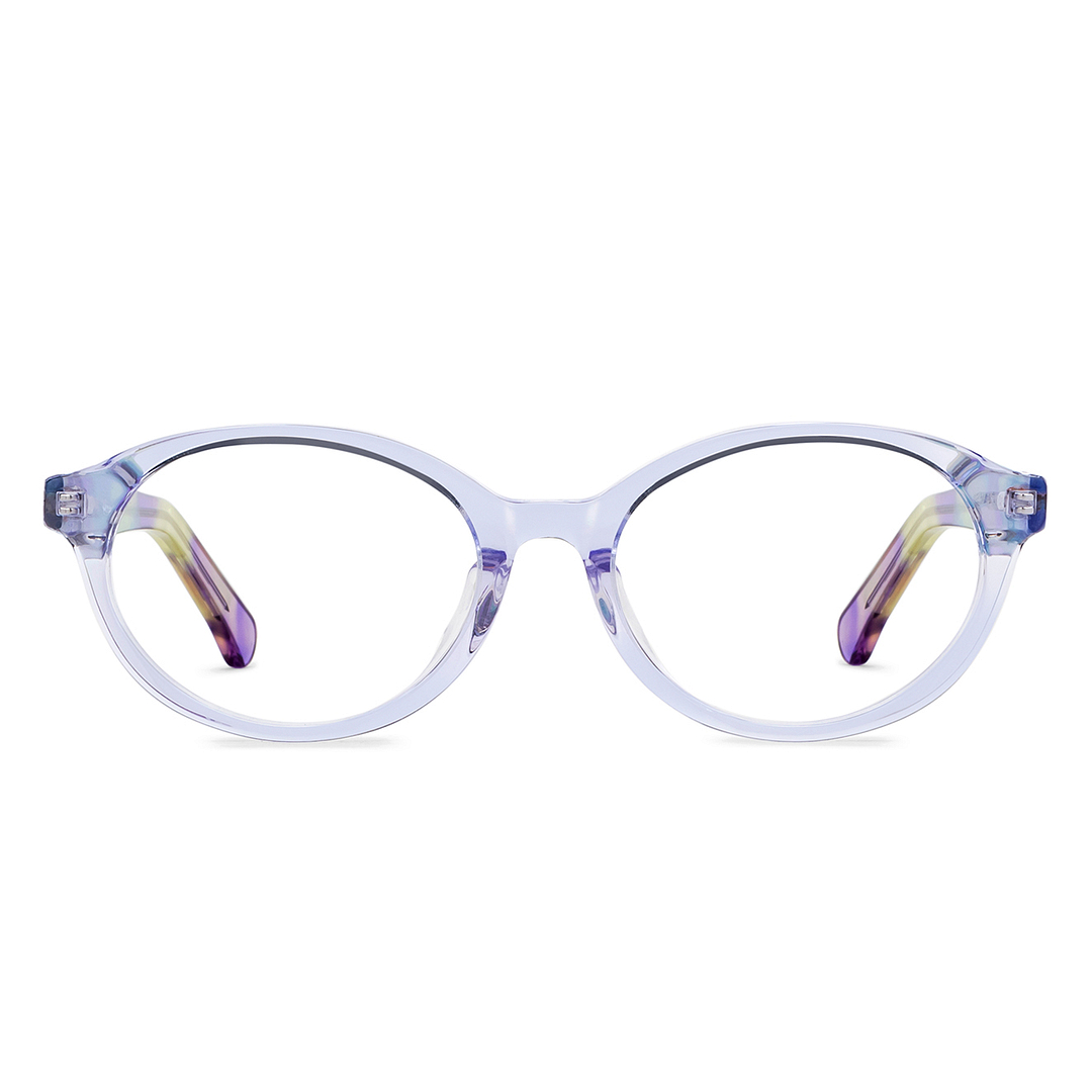 Hooper Online Blue Transparent Full Rim Round right side