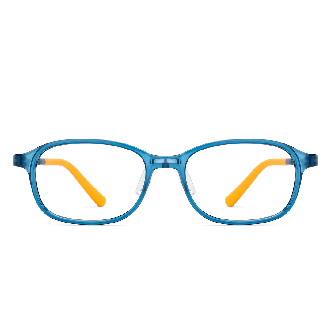 Hooper Sky Blue Full Rim Rectangle right side