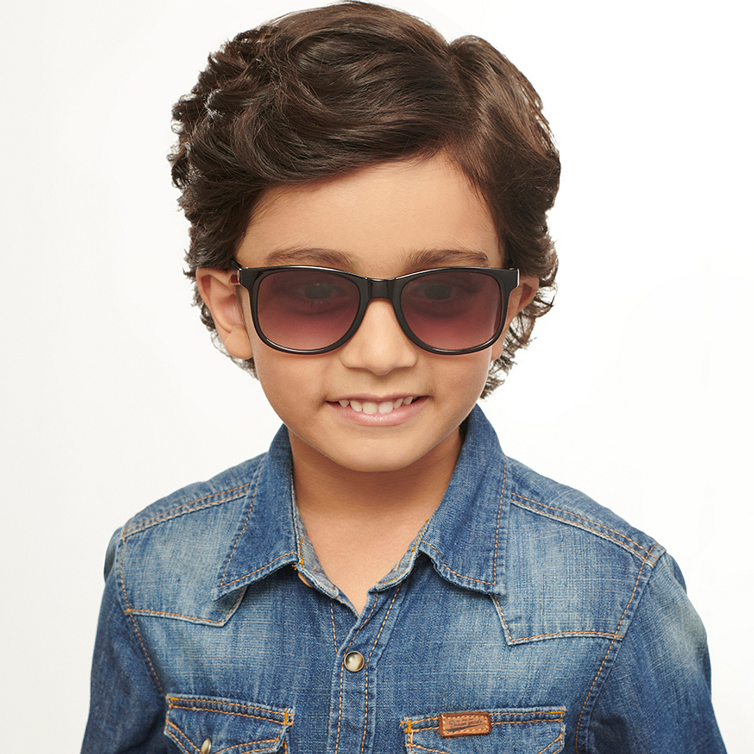 Hooper Light Brown Full Rim Cat Eye left side