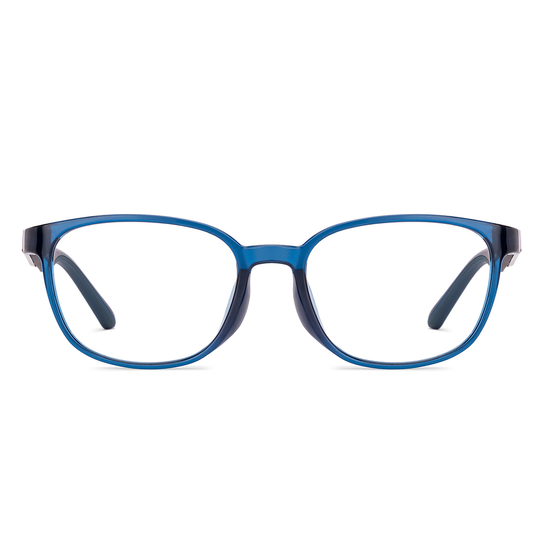 Hooper Dark Blue Full Rim Rectangle right side
