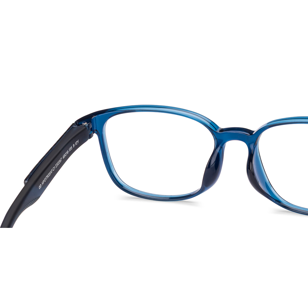 Hooper Dark Blue Full Rim Rectangle right side