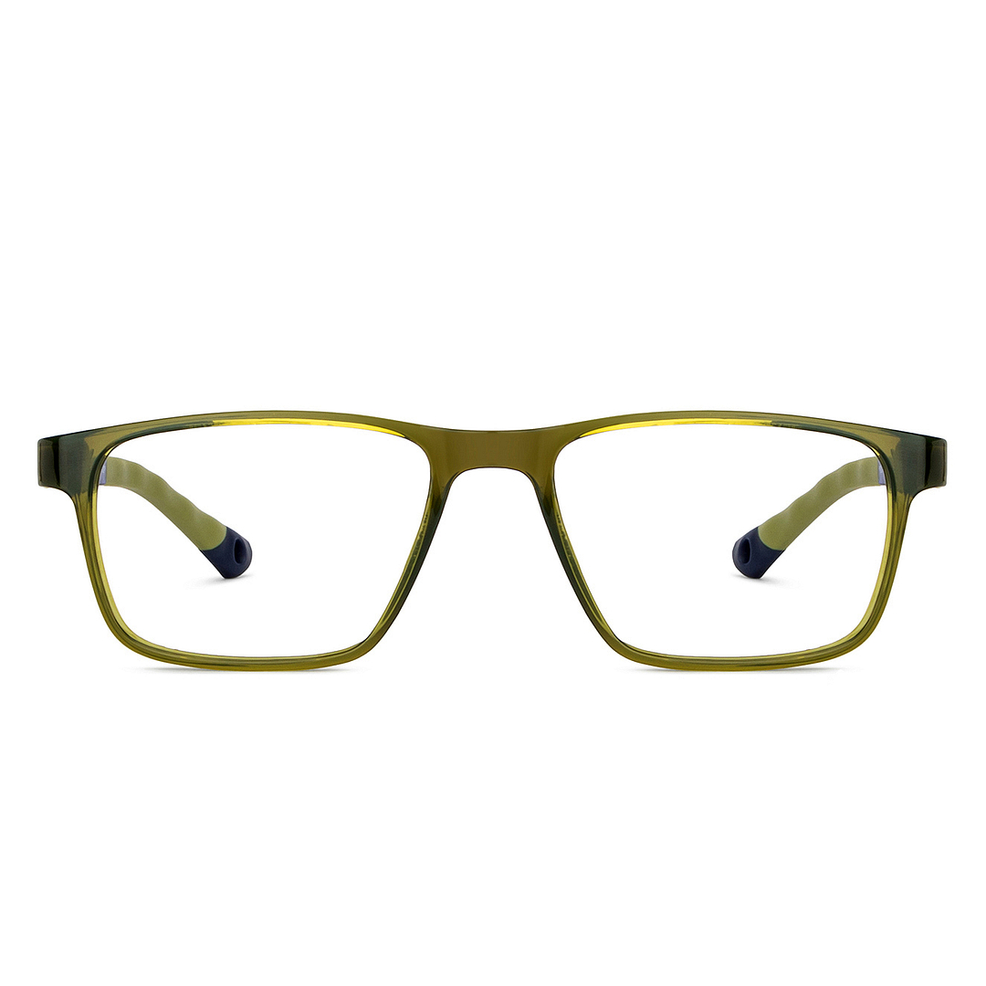 Hooper Green Full Rim Rectangle right side