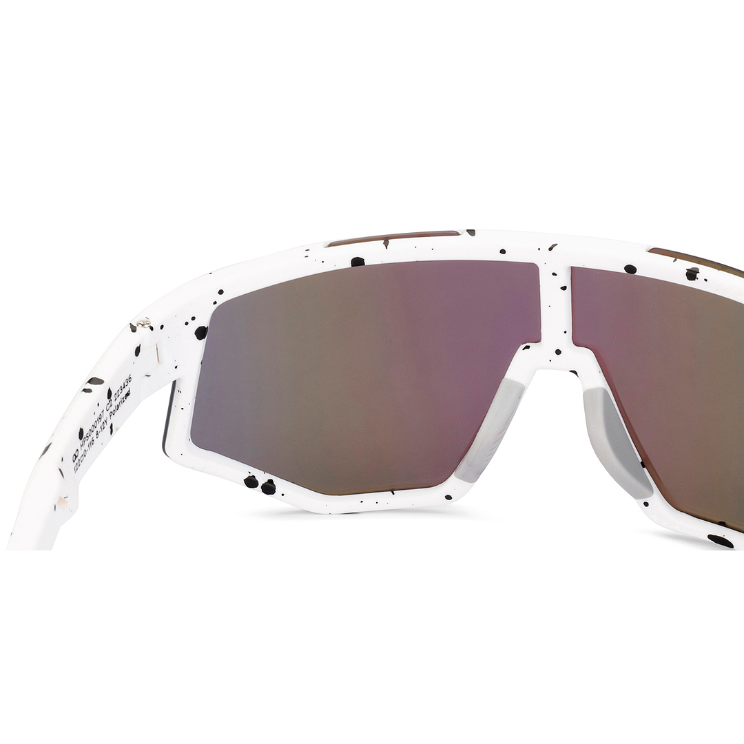 Buy Green Mirror White Full Rim Geometric Kids 8-12 yrs Hooper