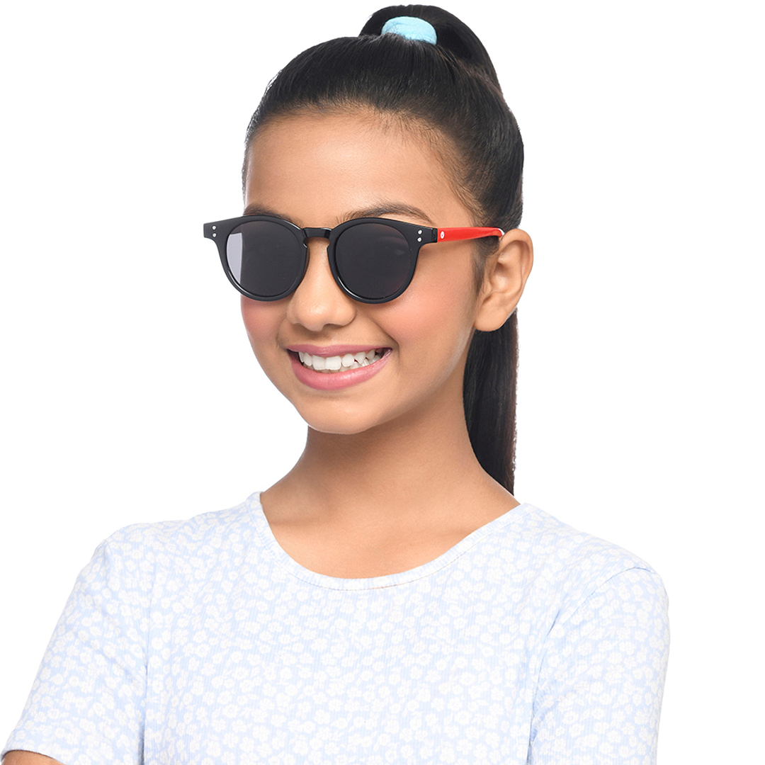 Hooper Black Full Rim Round right side