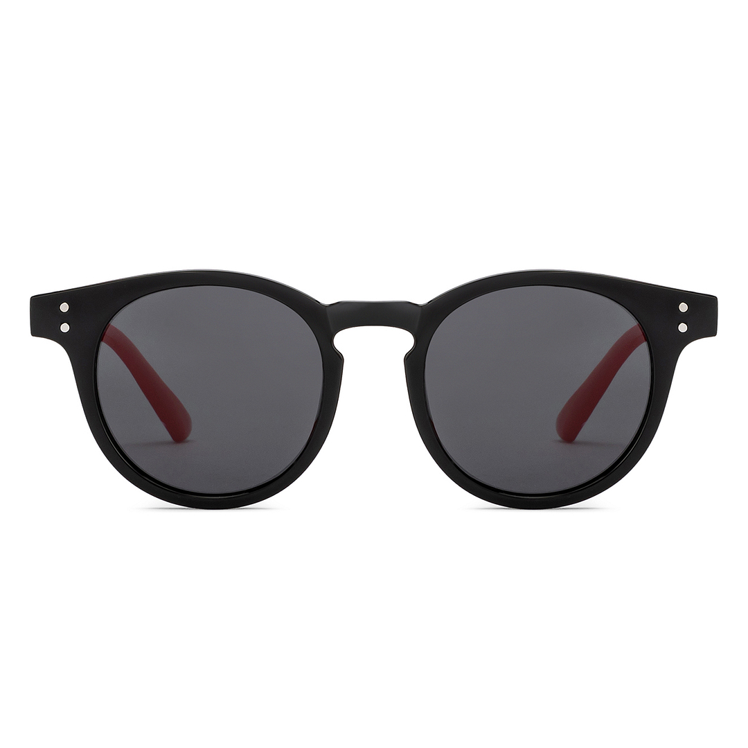 Hooper Black Full Rim Round right side