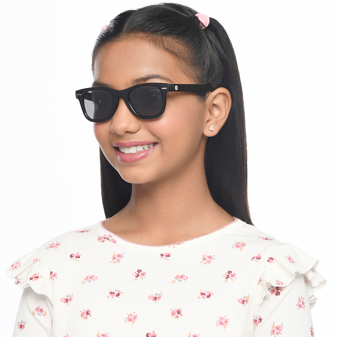 Hooper Black Full Rim Square right side