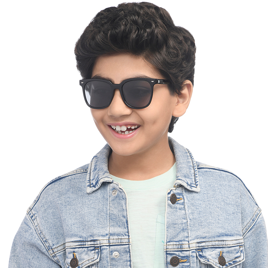 Hooper Black Full Rim Square right side