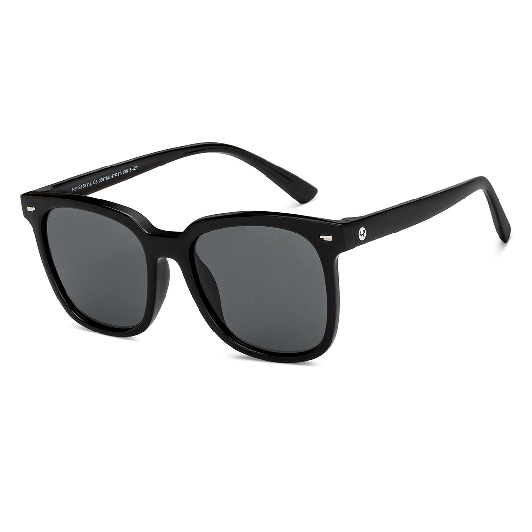 Hooper Black Full Rim Square right side