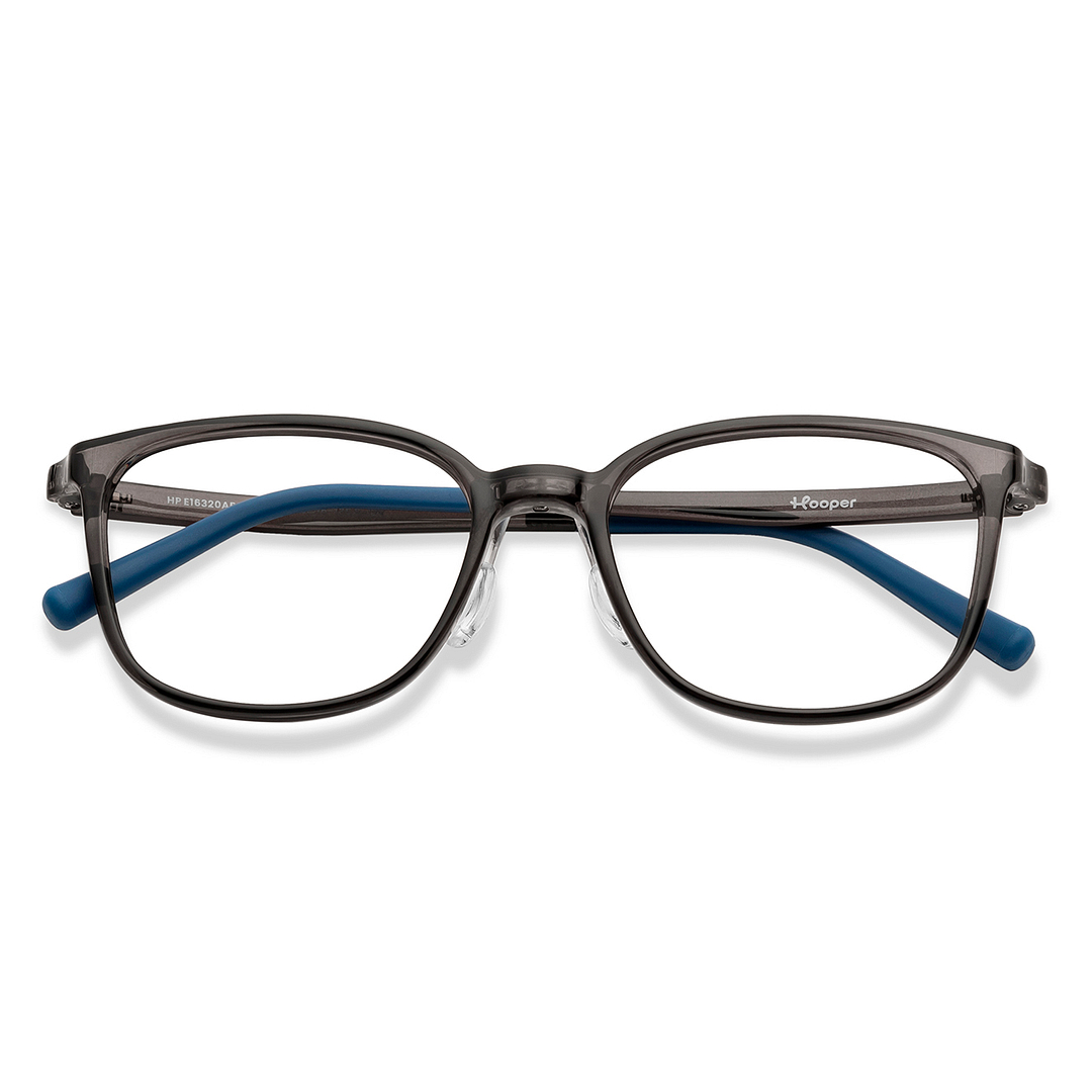 Hooper Light Gray Full Rim Rectangle left side