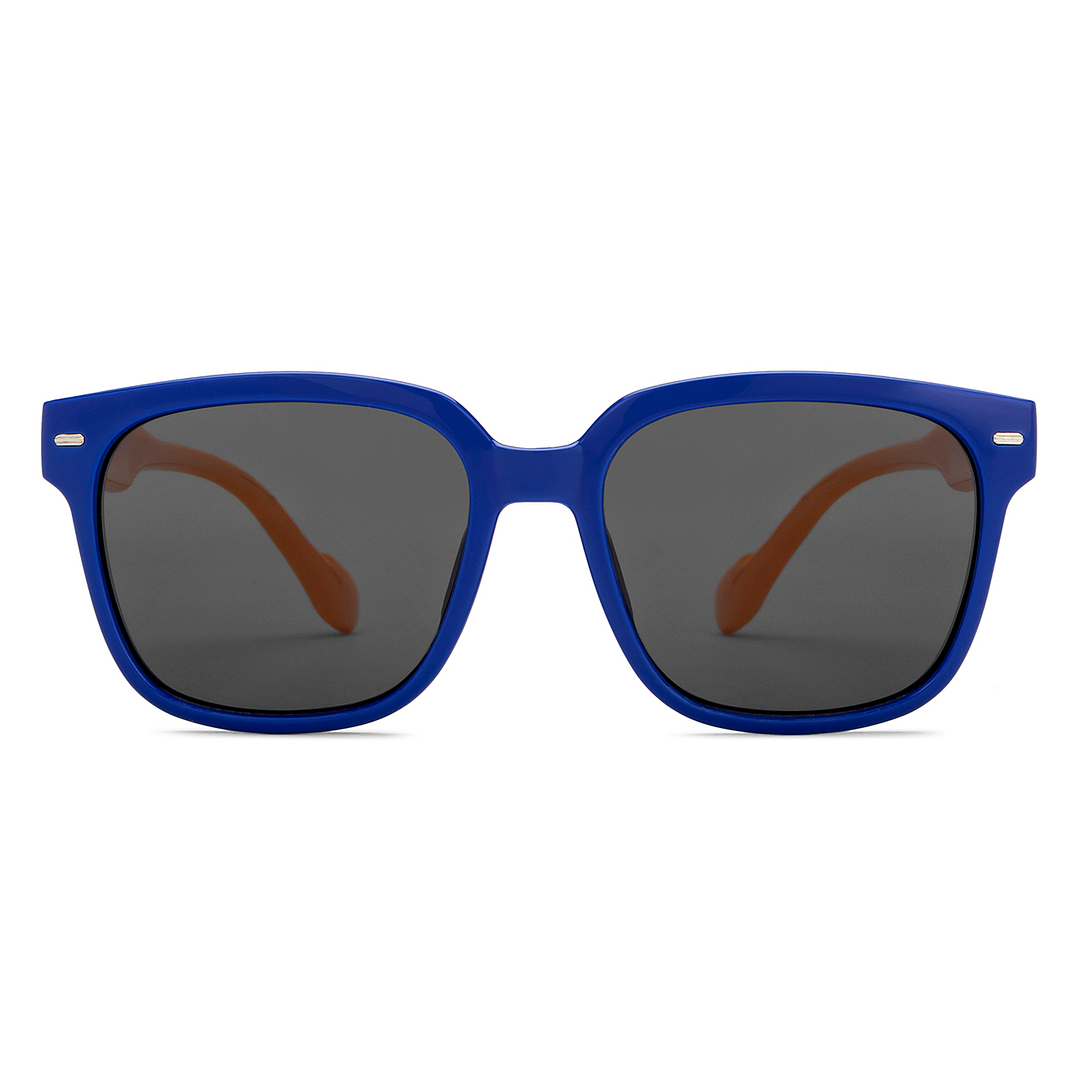 Hooper Sky Blue Full Rim Square right side