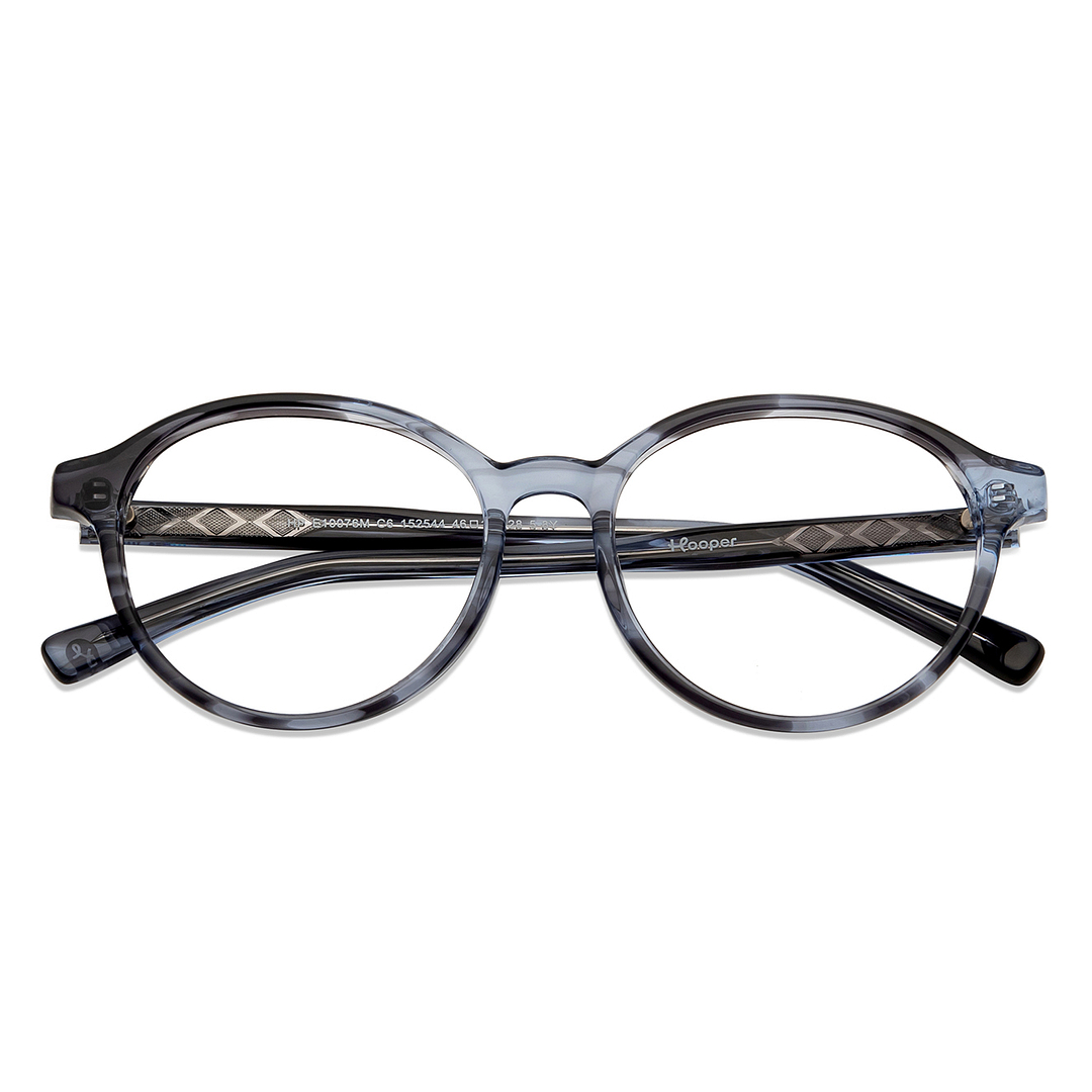 Hooper Online Tortoise Full Rim Round left side