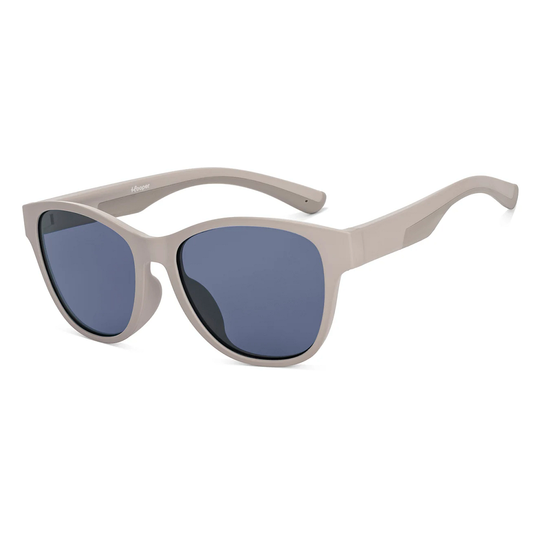 Hooper Dover White Full Rim Square left side