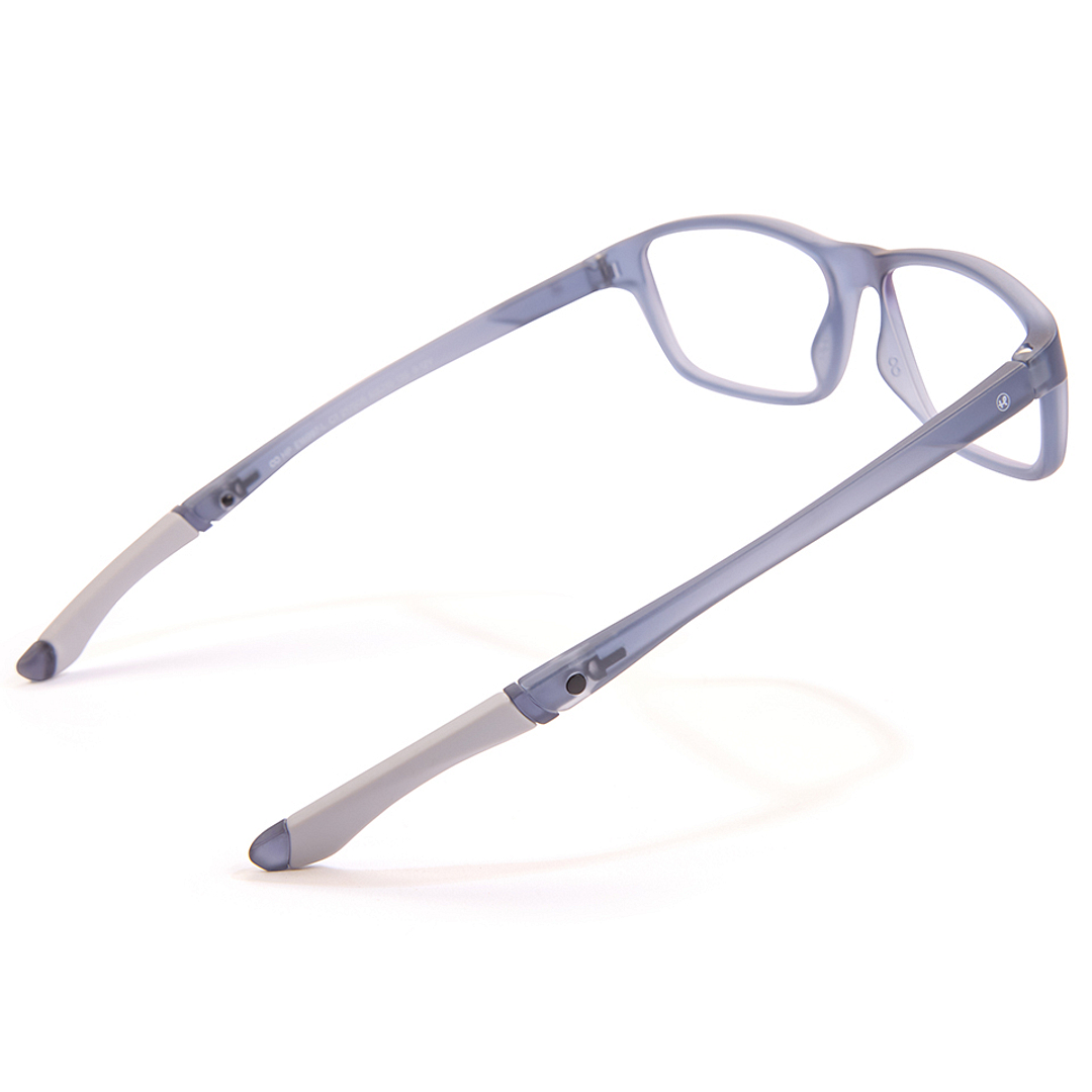 Hooper Online Light Gray Full Rim Rectangle right side