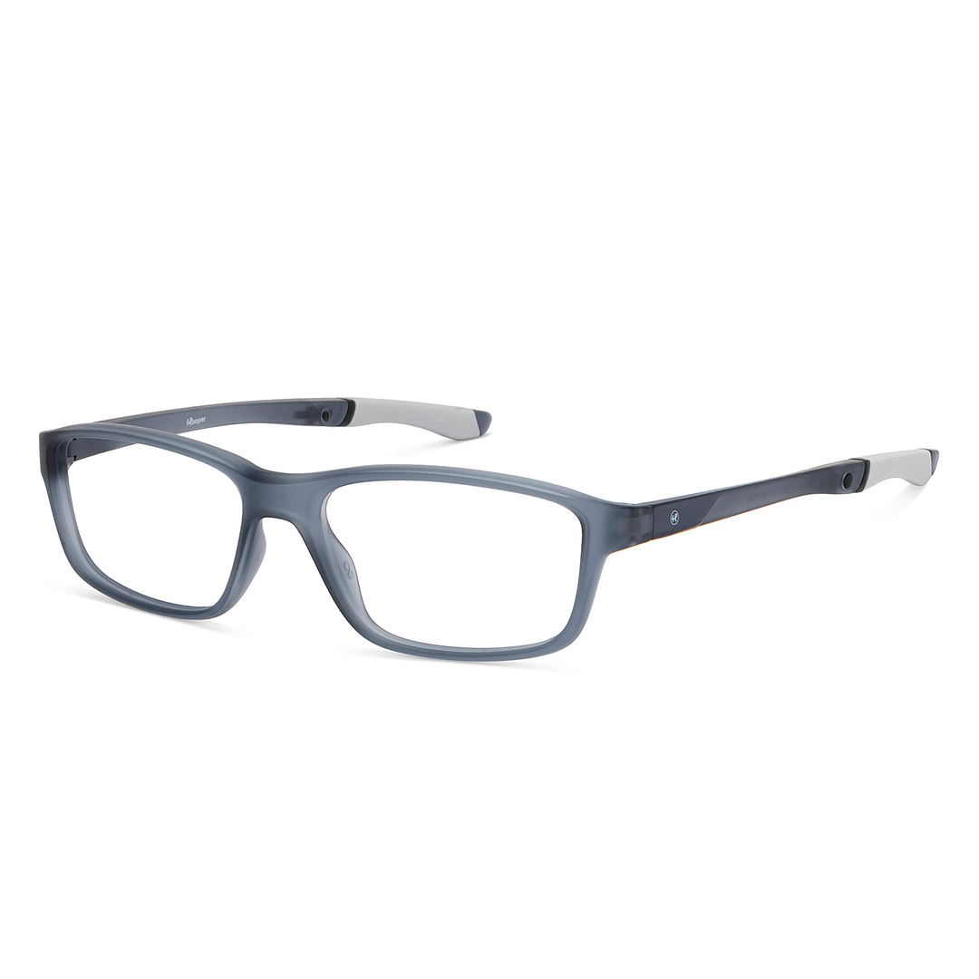 Hooper Online Light Gray Full Rim Rectangle left side