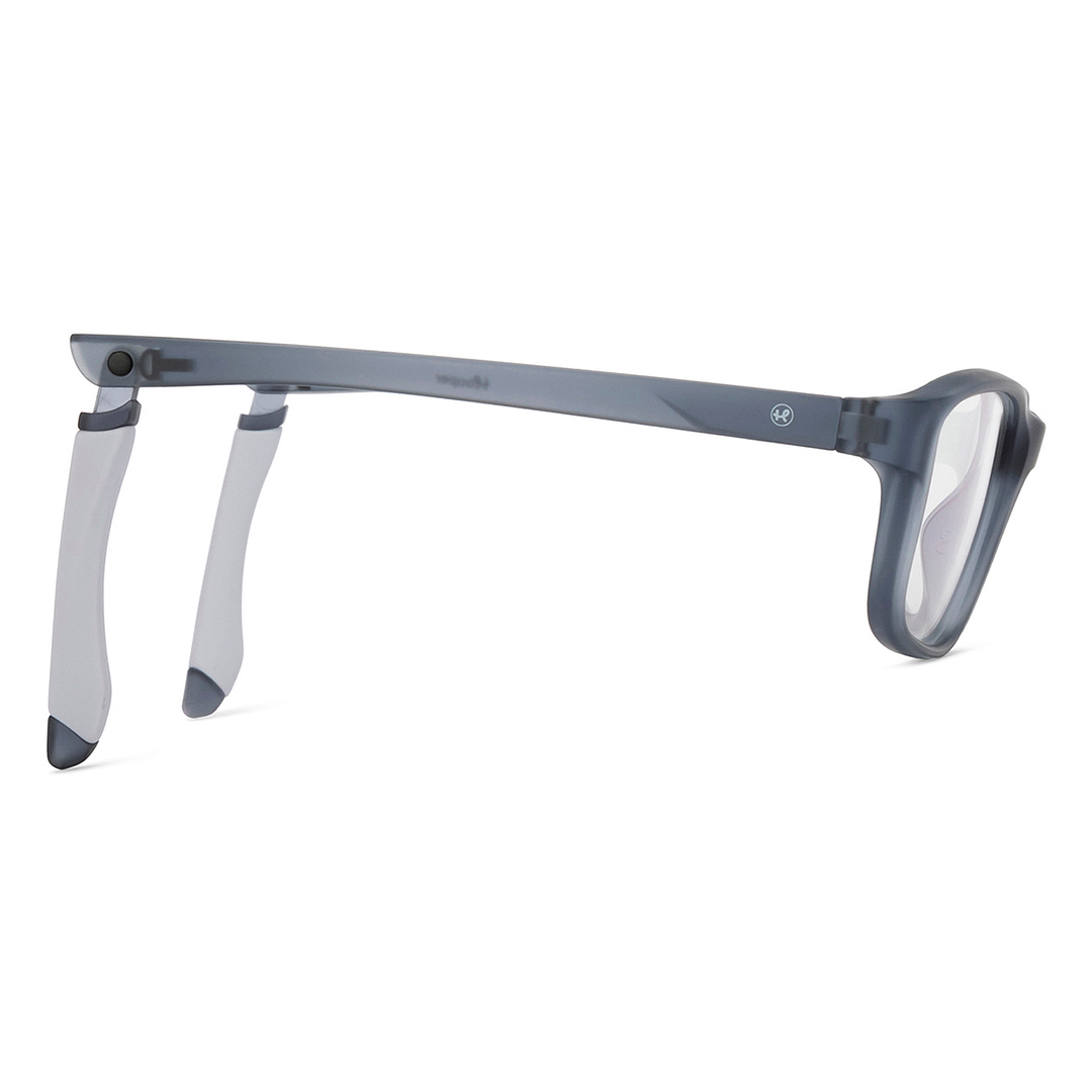 Hooper Online Light Gray Full Rim Rectangle right side