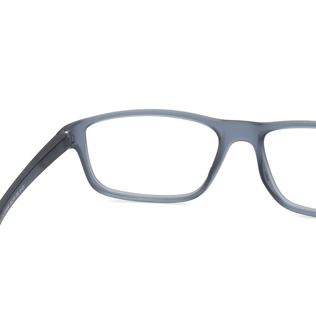 Hooper Online Light Gray Full Rim Rectangle right side