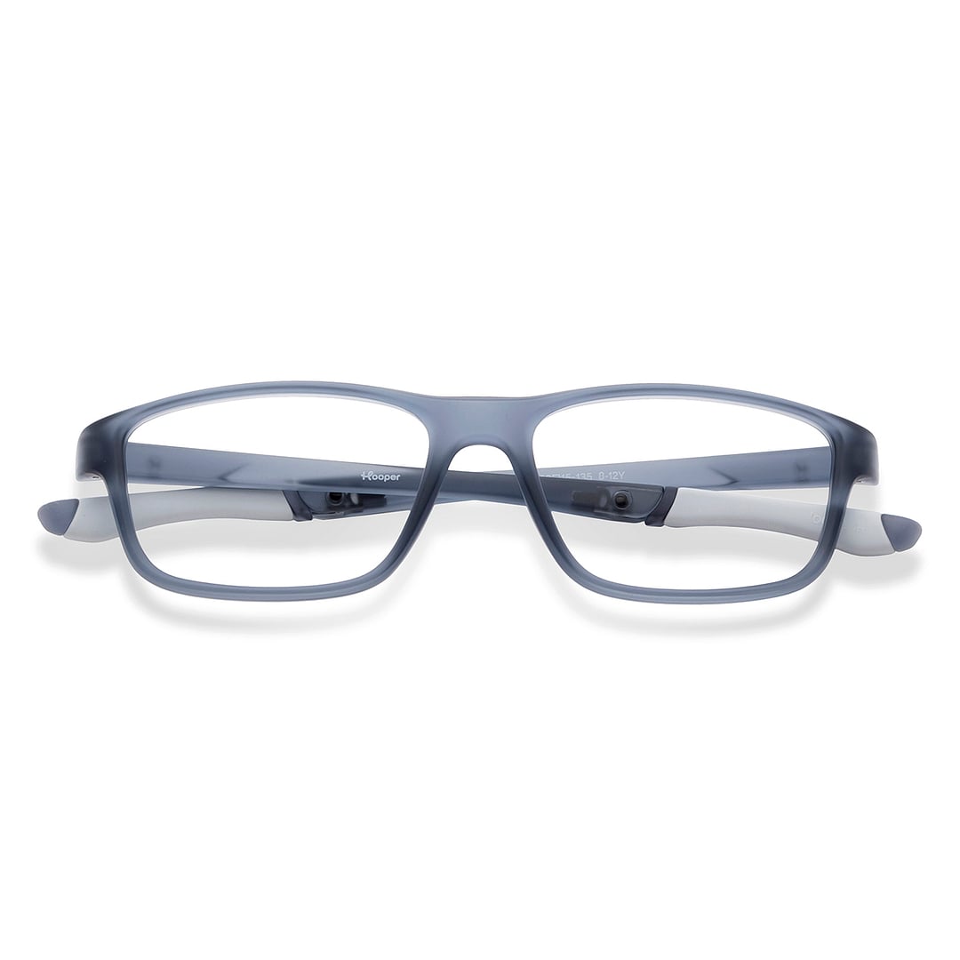 Hooper Online Light Gray Full Rim Rectangle left side