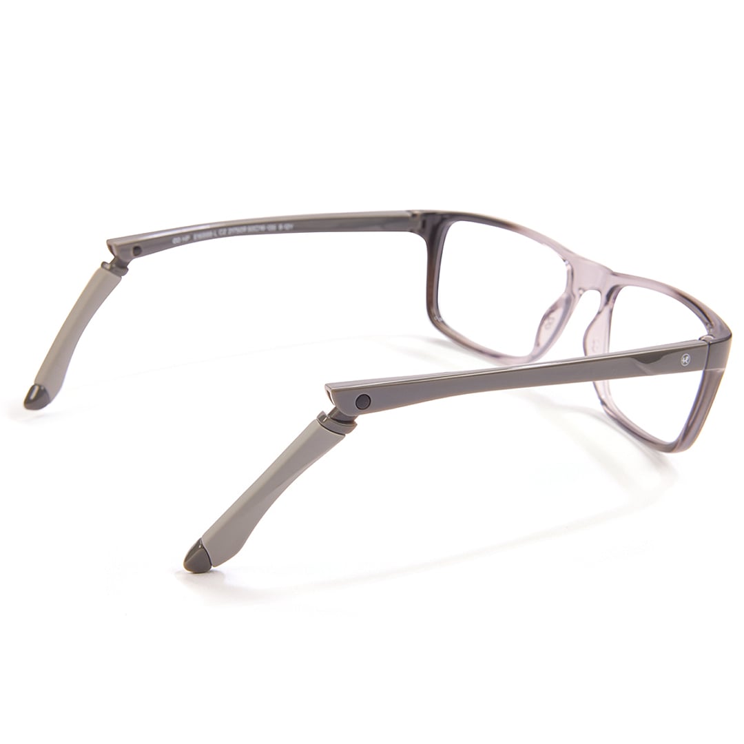 Hooper Online Light Gray Full Rim Rectangle right side