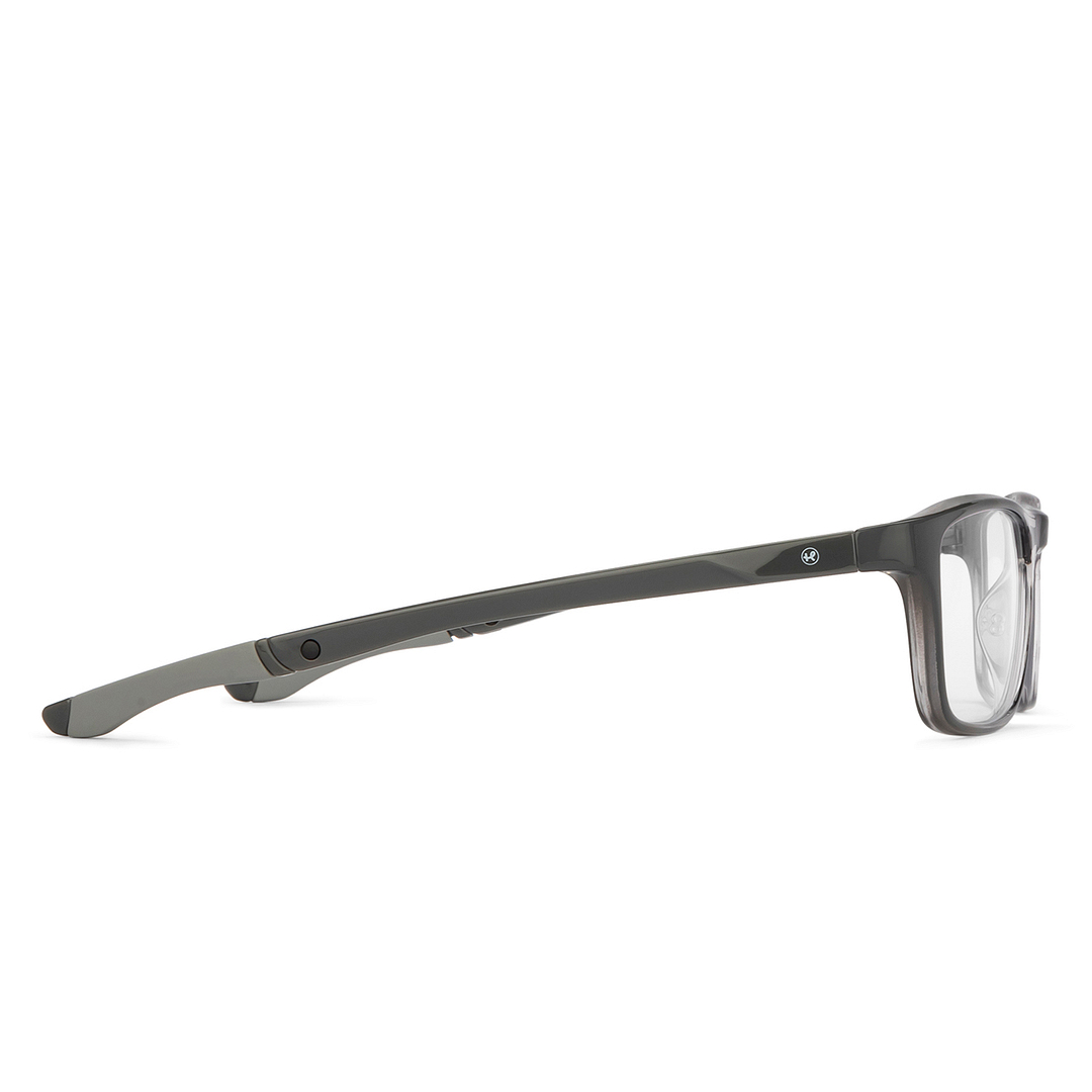 Hooper Online Light Gray Full Rim Rectangle left side