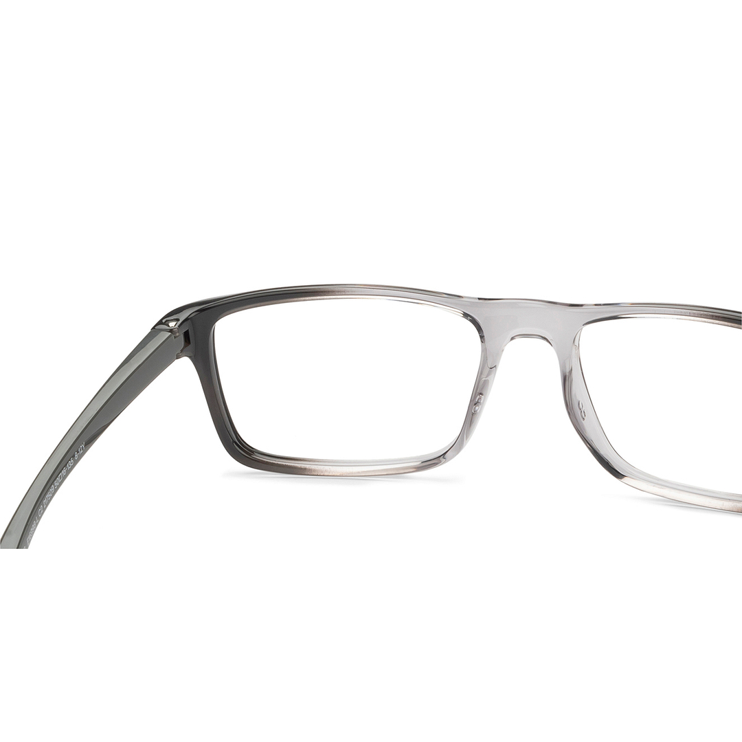 Hooper Online Light Gray Full Rim Rectangle right side