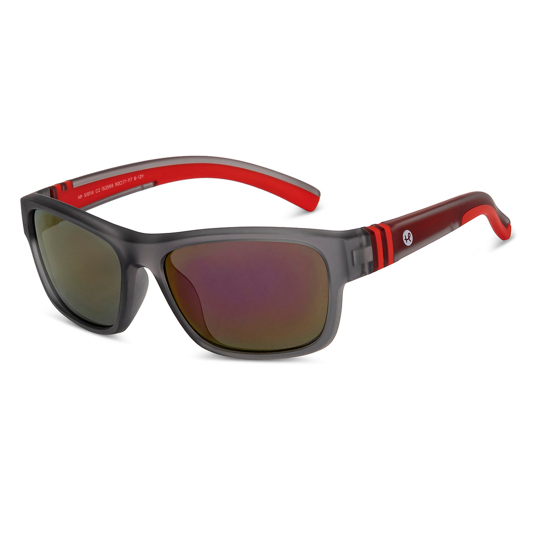 Hooper Light Grey Full Rim Rectangle right side