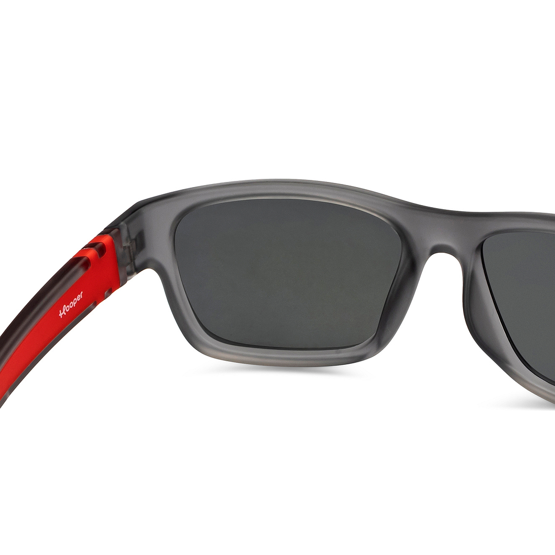 Hooper Light Grey Full Rim Rectangle right side