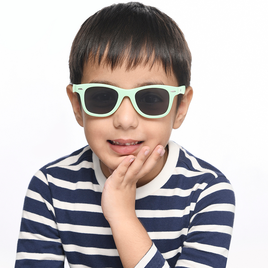 Hooper Light Green Full Rim Square right side