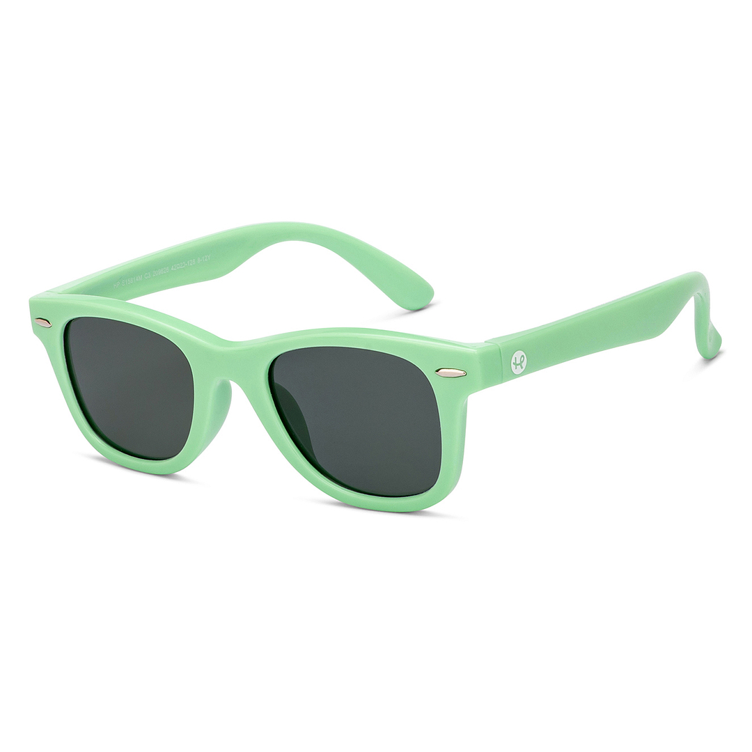 Hooper Light Green Full Rim Square right side