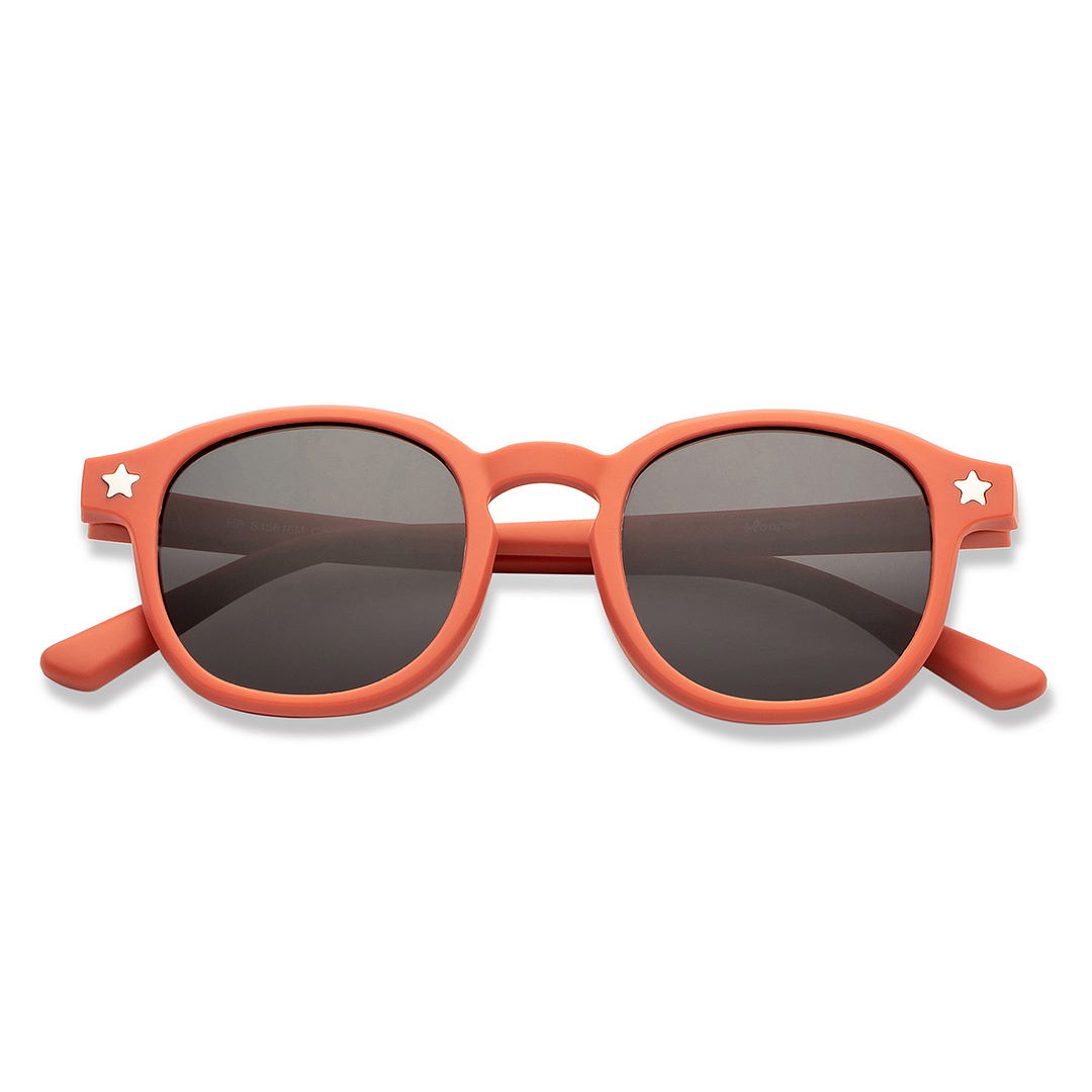 Hooper Pink Full Rim Square left side