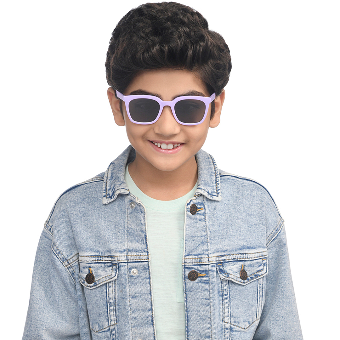 Hooper Purple Full Rim Square right side