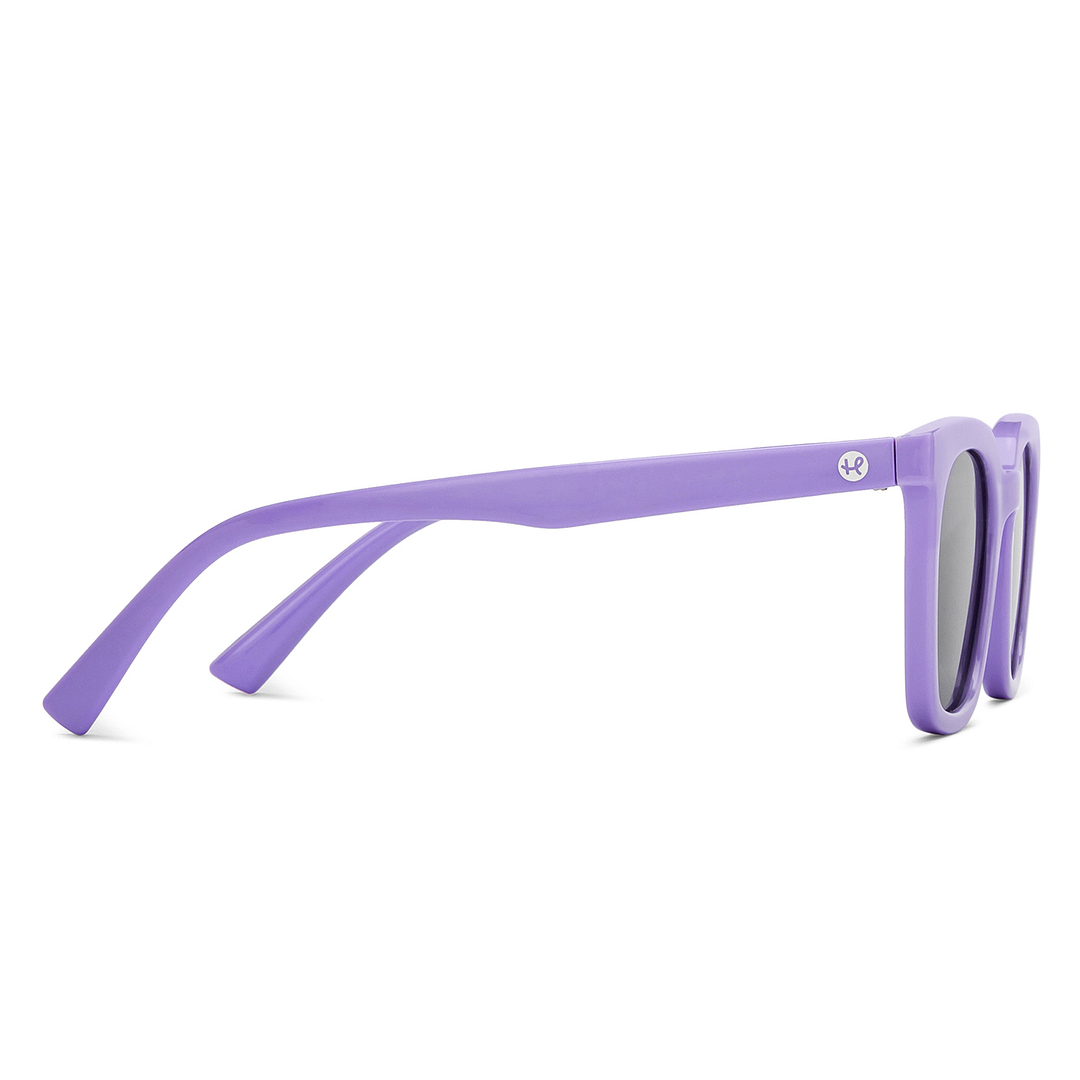 Hooper Purple Full Rim Square left side