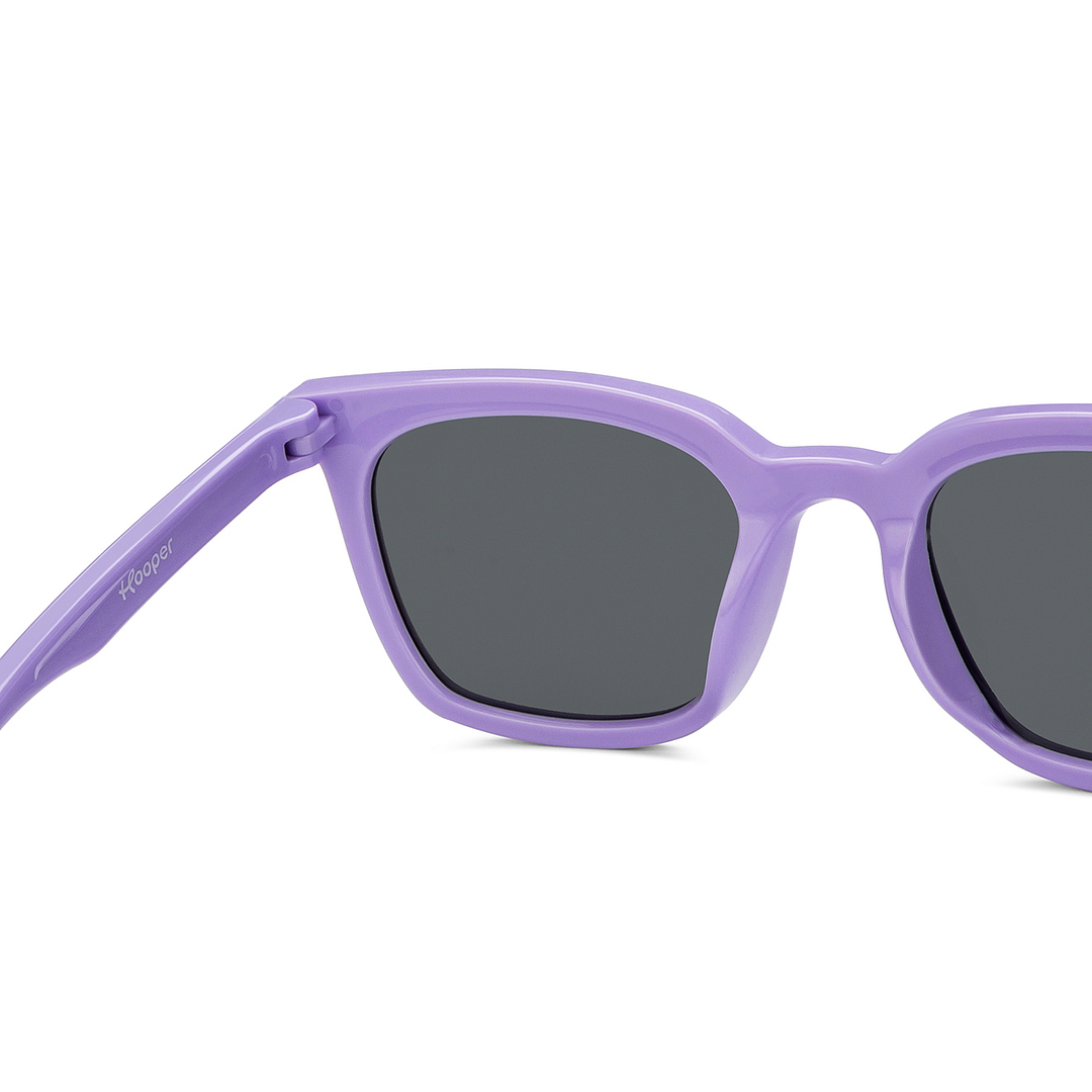 Hooper Purple Full Rim Square right side