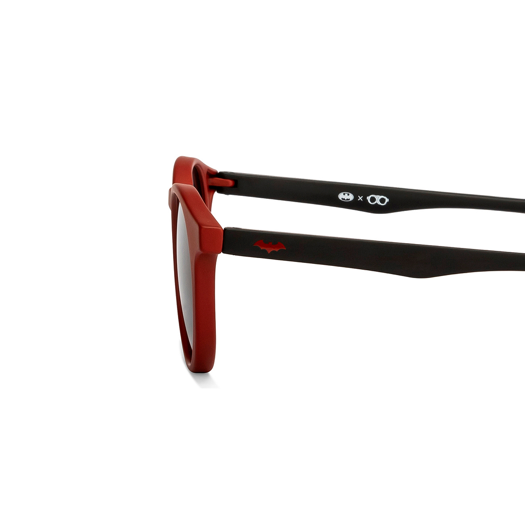 Hooper Red Full Rim Round left side