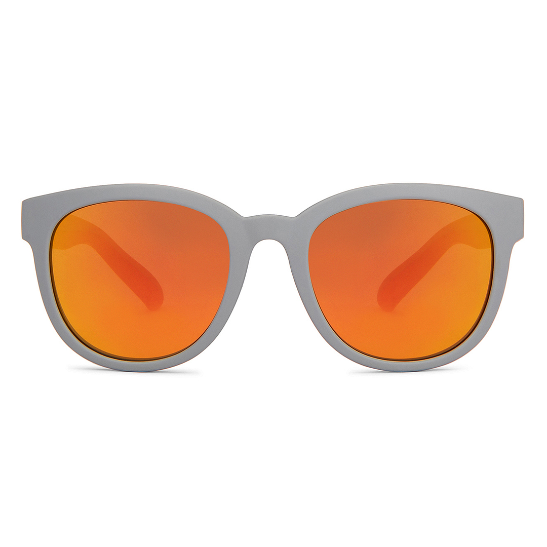 Hooper Light Grey Full Rim Round right side