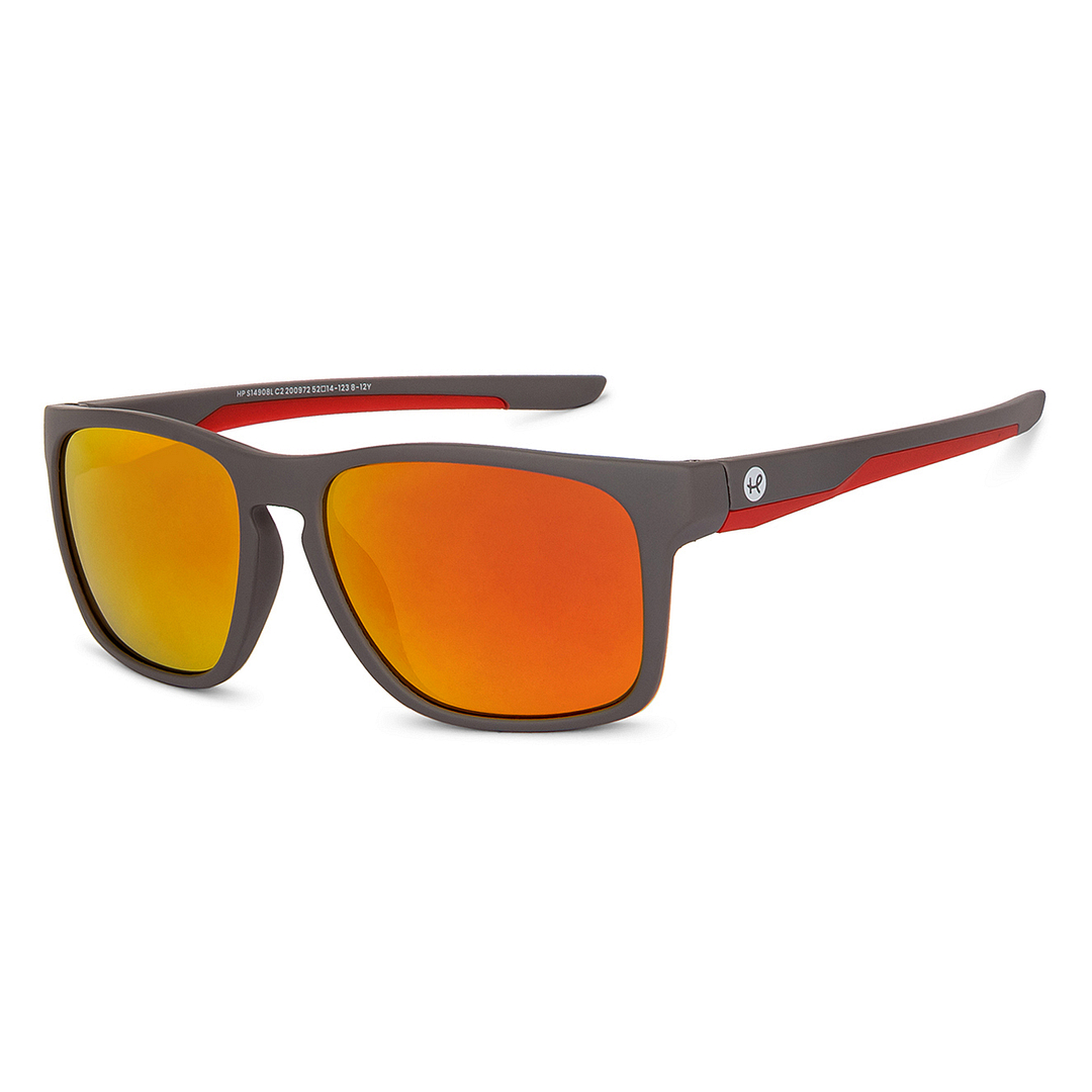 Hooper Light Grey Full Rim Square right side