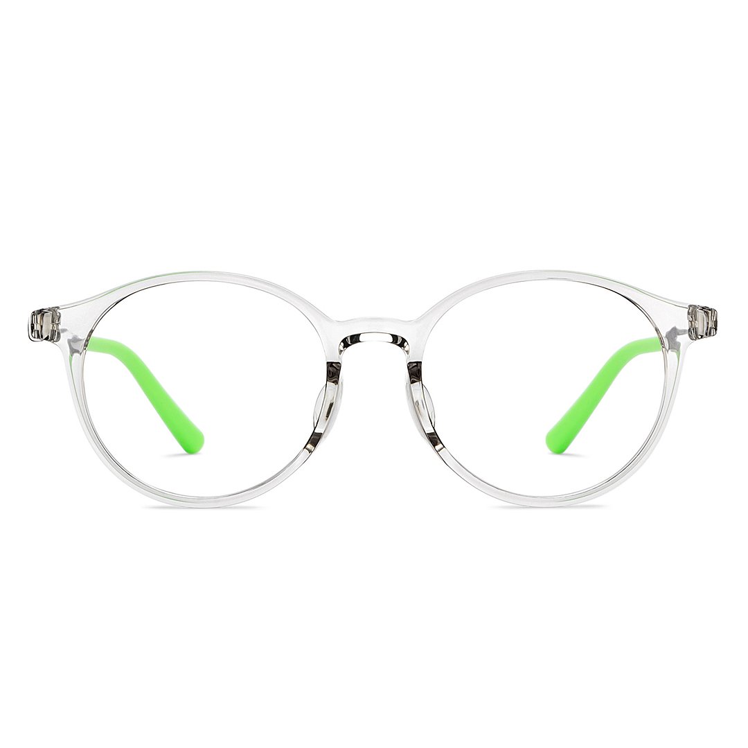 Hooper Gray Transparent Full Rim Round right side