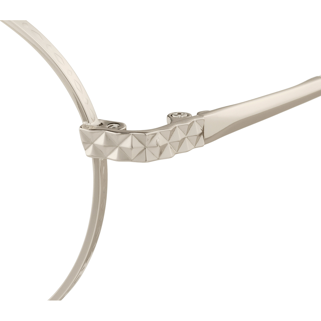 Harry Potter × OWNDAYS Gold Full Rim Round left side