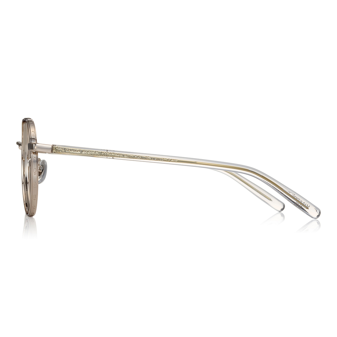 Harry Potter × OWNDAYS Gold Full Rim Boston left side