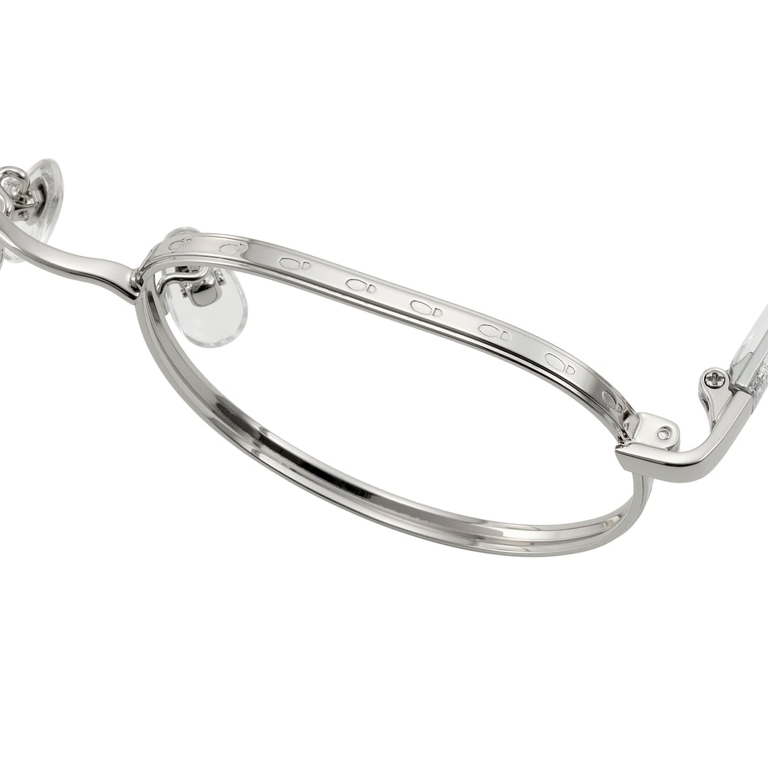 Harry Potter × OWNDAYS Silver Full Rim Boston left side